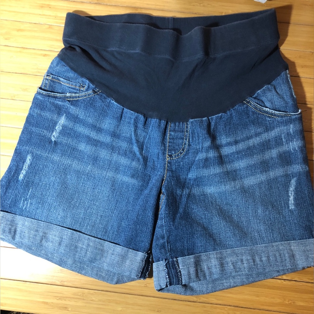 Maternity Denim Shorts size M